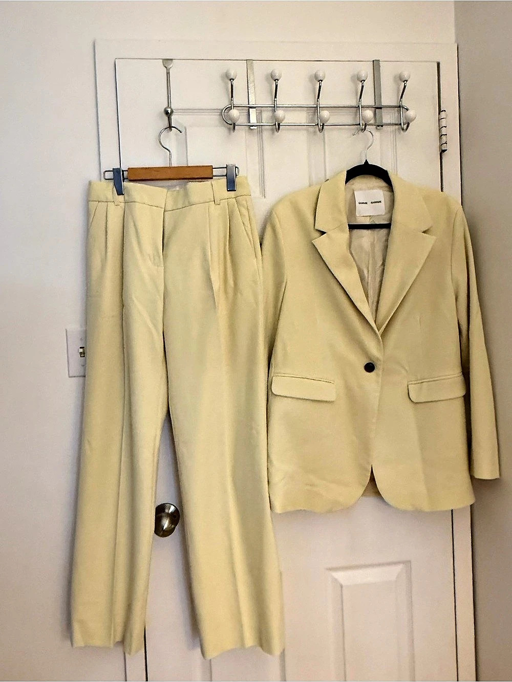 Samsøe Women's Yellow Pantsuit Like New